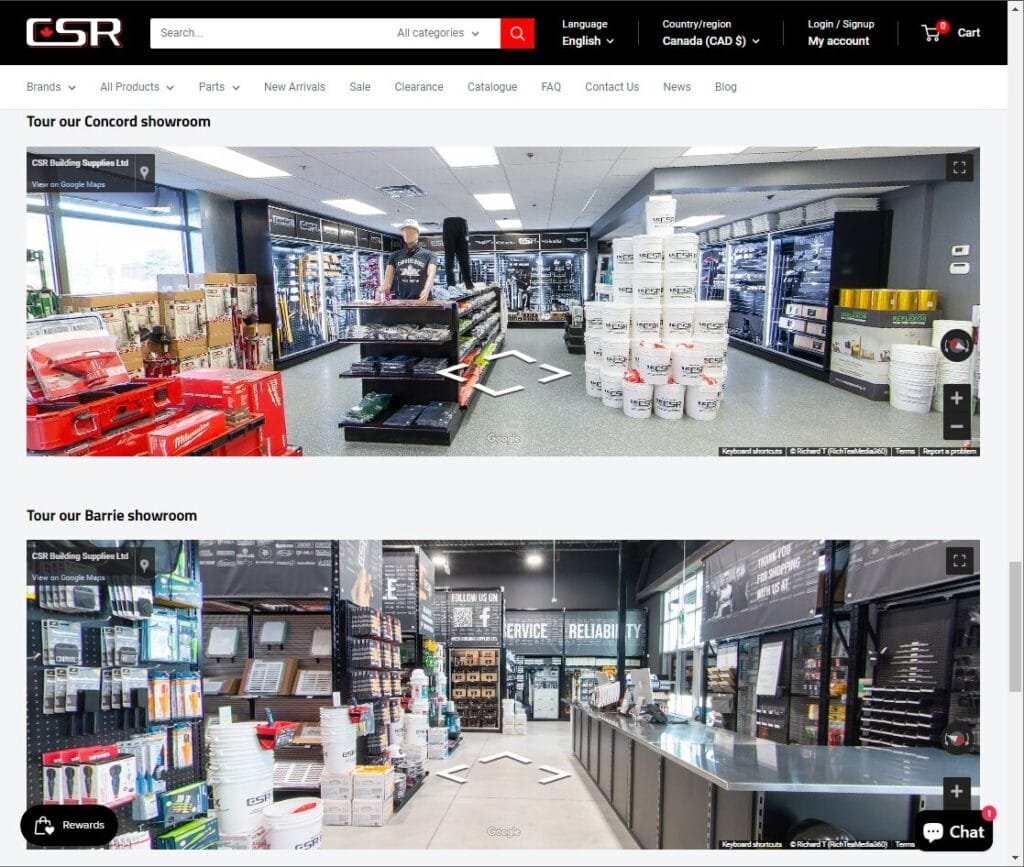 How To Embed a Google Virtual Tour To Your Website (2025 Update) 8 csrbuilding example 2 tours