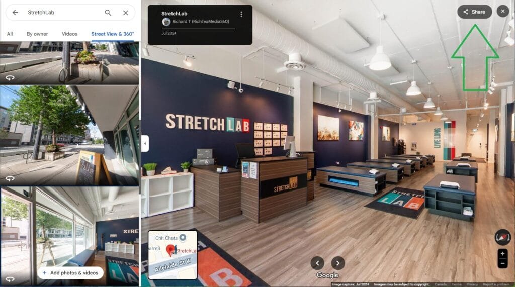 How To Embed a Google Virtual Tour To Your Website (2025 Update) 5 google maps new share button 1
