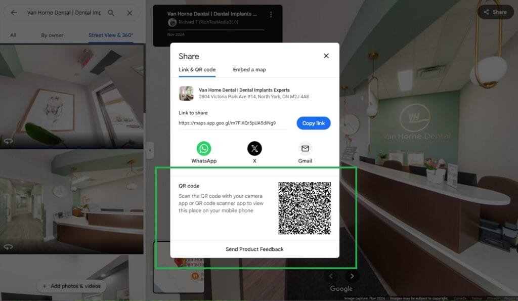 How To Embed a Google Virtual Tour To Your Website (2025 Update) 9 google maps qr code