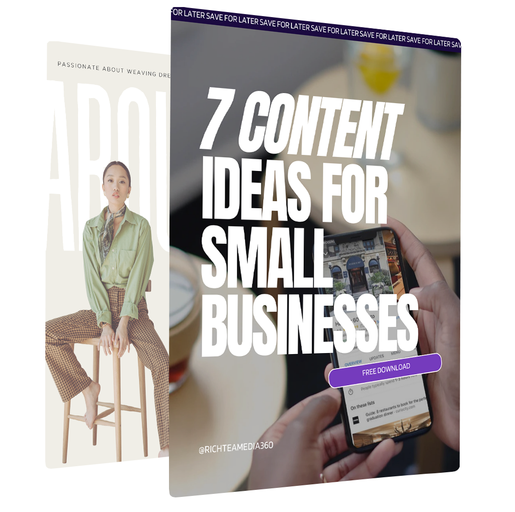 Social Ads 2025 3 content ideas social media